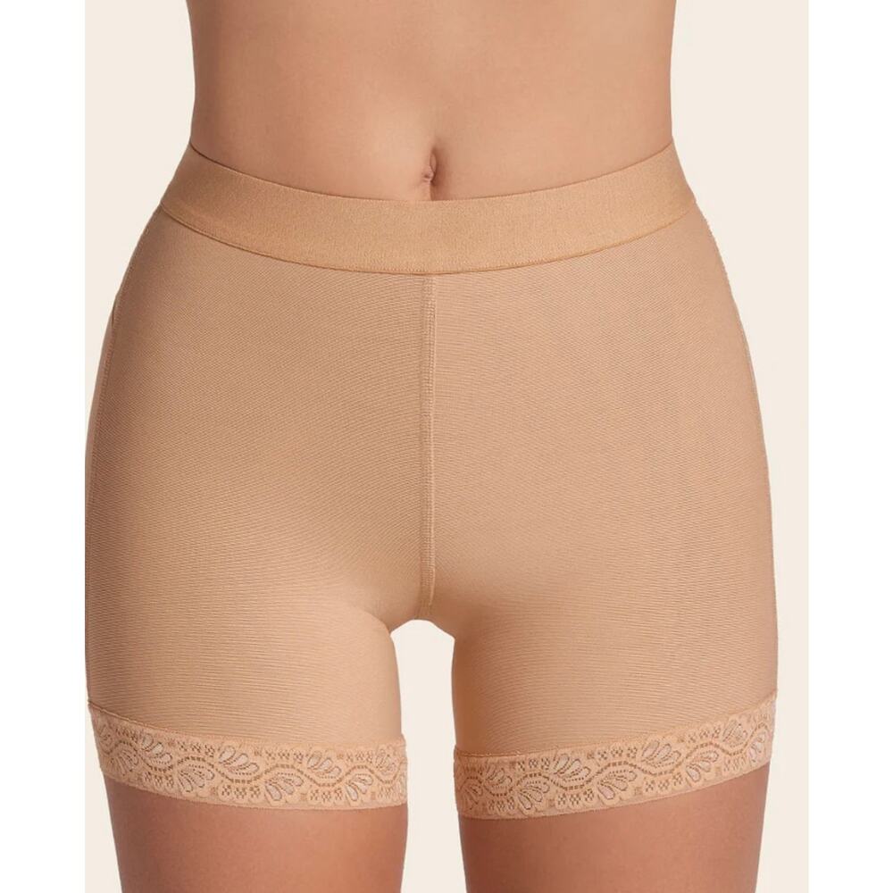 Brand New Leonisa Women's Size Small Mid-Rise Butt Lifter Shaper Shorts